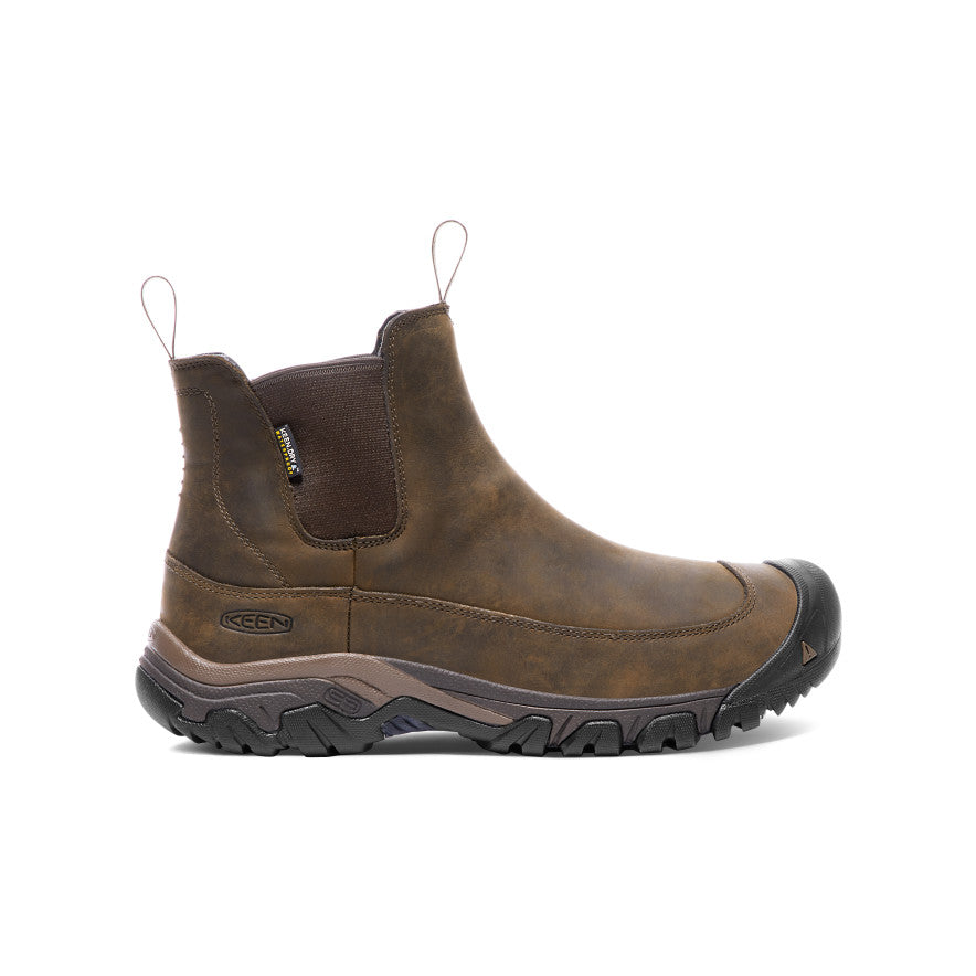 Keen Men's Anchorage III Waterproof Boot | Dark Earth/Mulch
