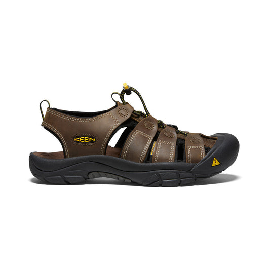 Keen Men's Newport Leather Sandal | Bison