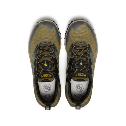 Keen Men's Zionic NXT Waterproof Hiking Shoe | Martini Olive/Lemon Curry