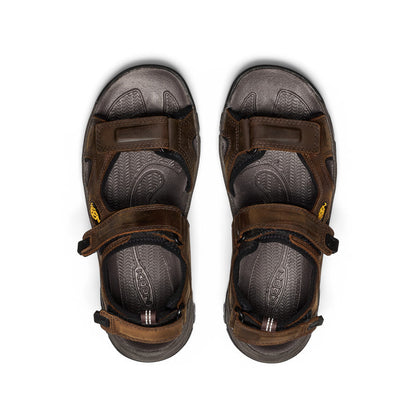 Keen Men's Targhee III Open Toe Sandal | Bison/Mulch