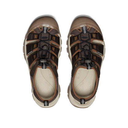 Keen Men's Newport H2 Sandal | Java/Golden Yellow