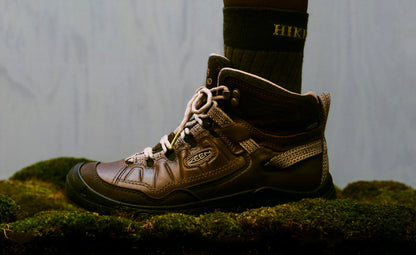 Keen Women's Targhee IV Waterproof Hiking Boot X Hikerkind | Dark Earth/Dark Earth