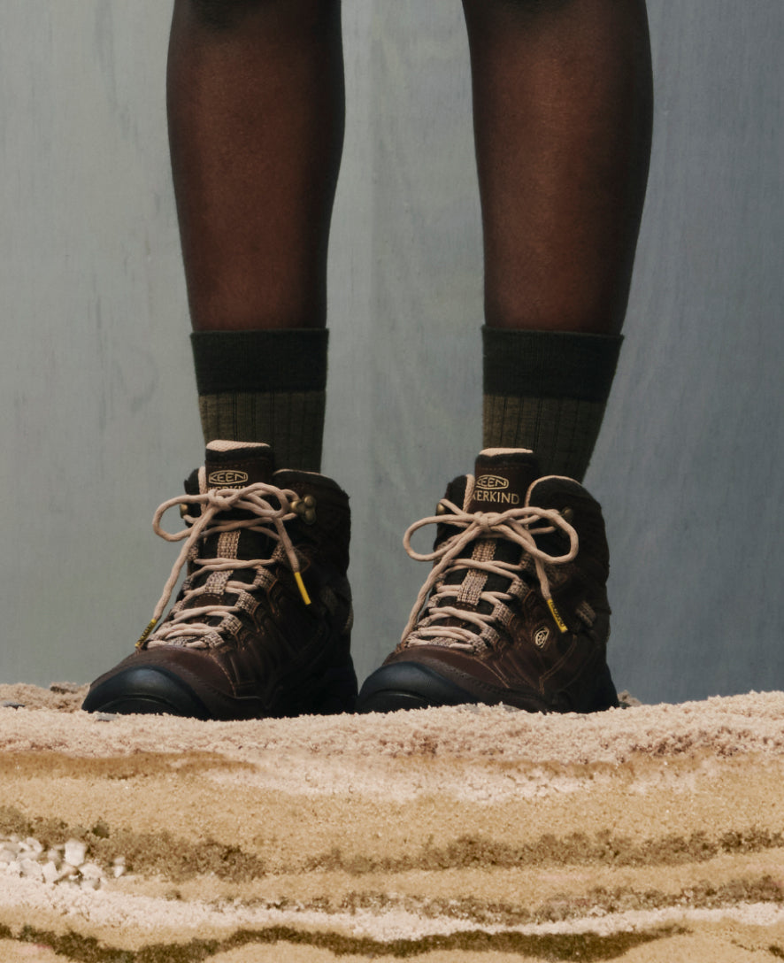 Keen Women's Targhee IV Waterproof Hiking Boot X Hikerkind | Dark Earth/Dark Earth