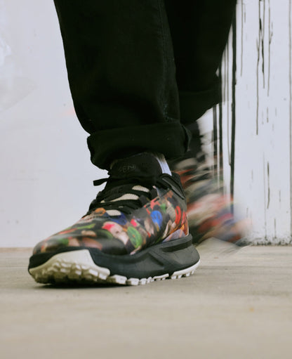 Keen Men's 450 Dirt Hiking Shoe X Ultra Heavy & Palm Graphics | Multi/Black