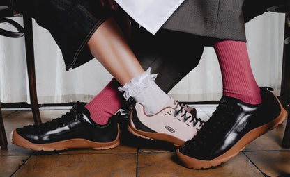 Keen Women's Jasper Sneaker X Highsnobiety | Black/Gum