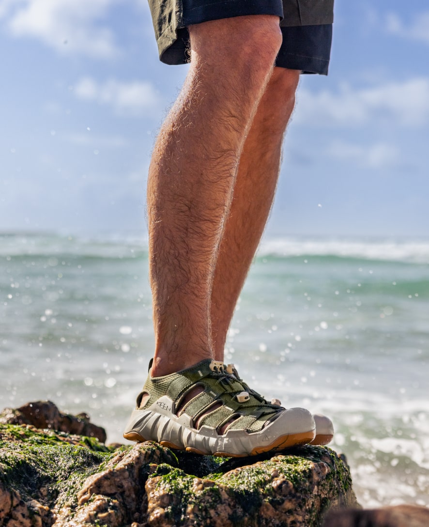 Keen Men's Hyperport H2 Sandal | Brindle/Black