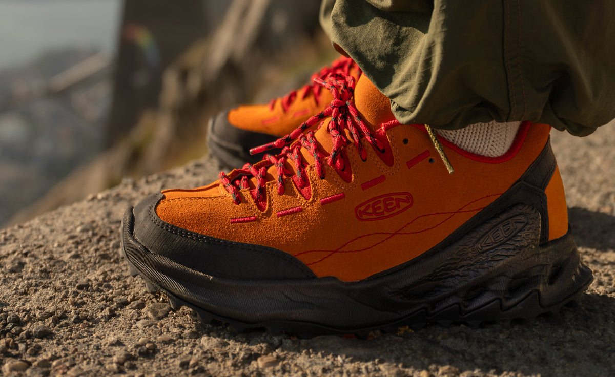 Keen Men's Jasper Zionic Sneaker | Safari/Sky Captain