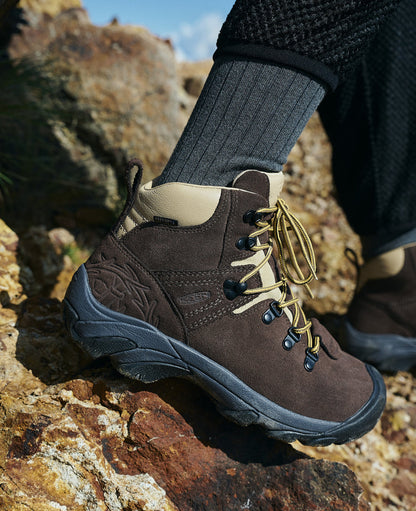 Keen Women's Pyrenees Waterproof Hiking Boot X Mountain Research | Mountain Research Brown