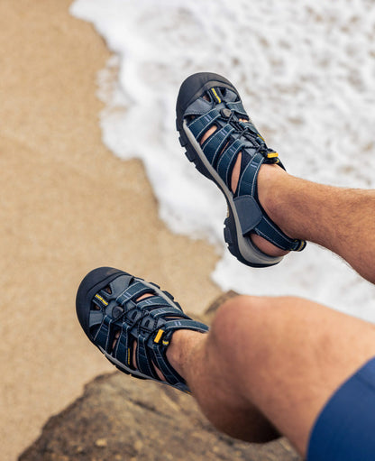 Keen Men's Newport H2 Sandal | Magnet/Nasturtium