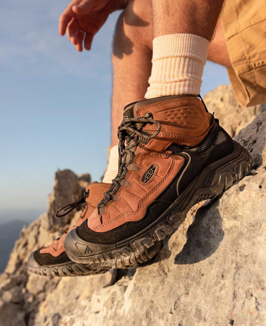 Keen Men's Targhee IV Waterproof Hiking Boot | Brindle/Canteen
