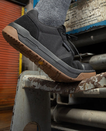 Keen Men's Kenton Work Shoe (Carbon Toe) | Black/Gum