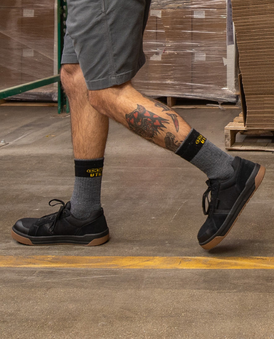 Keen Men's Kenton ESD Work Shoe (Carbon Toe) | Magnet/Steel Grey