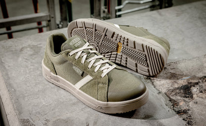 Keen Men's Kenton Work Shoe (Soft Toe) | Winter Moss/Birch