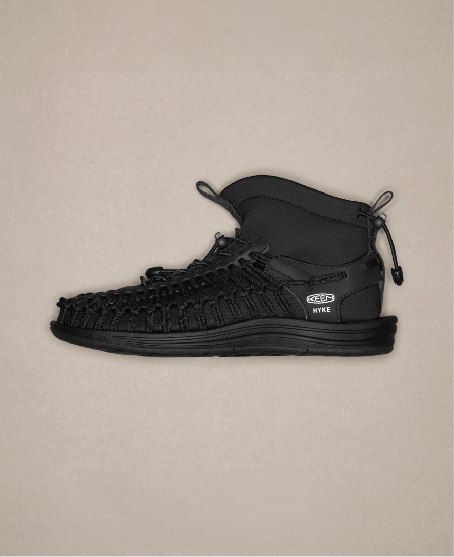 Keen Women's UNEEK High Top X HYKE | HYKE Black