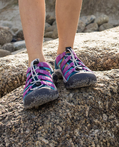 Keen Little Kids' Newport Boundless Sandal | Legion Blue/Willowherb