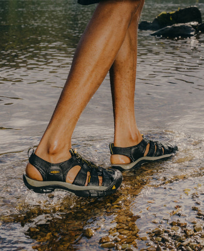 Keen Men's Newport H2 Sandal | Navy/Medium Grey