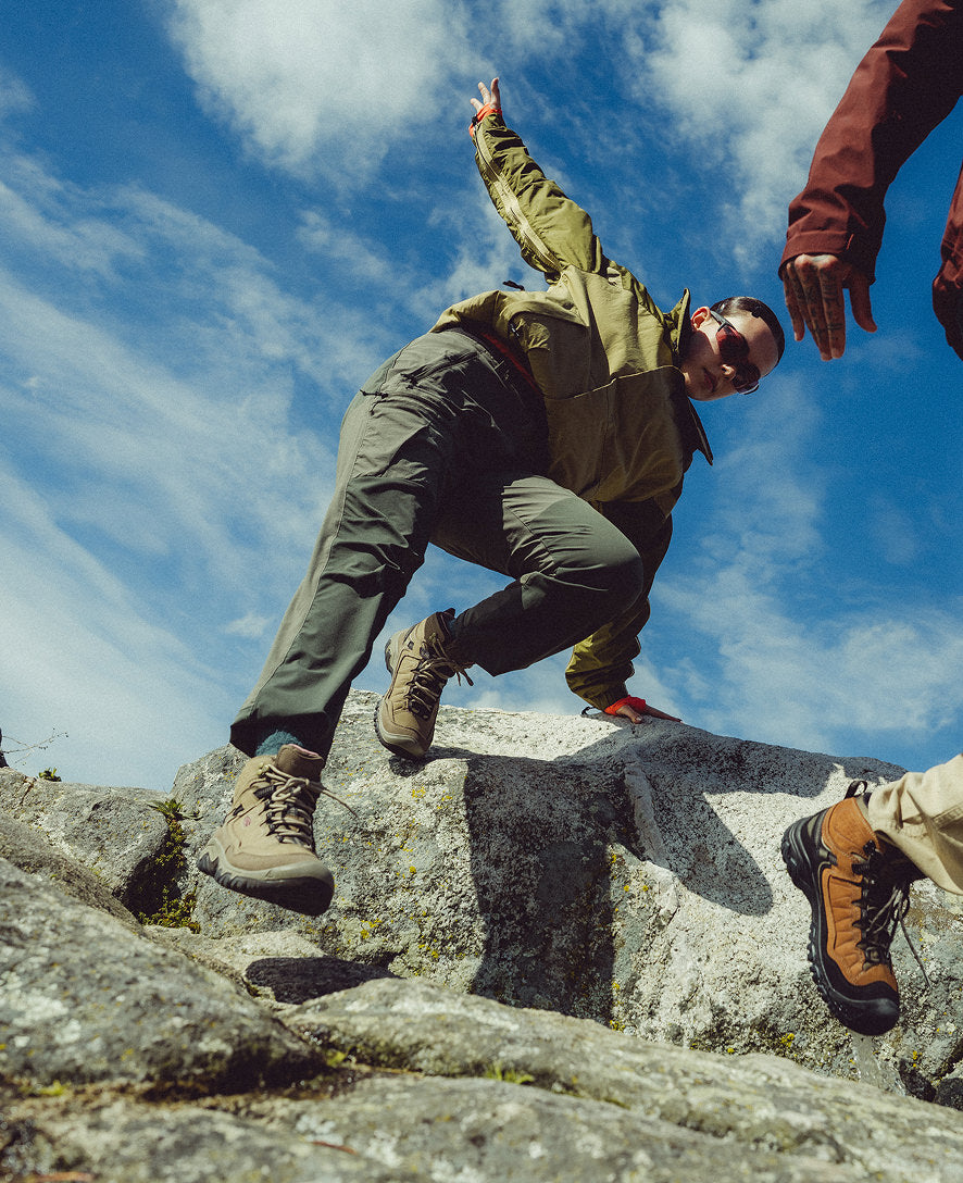 Keen Women's Targhee IV Wide Waterproof Hiking Boot | Brindle/Nostalgia Rose
