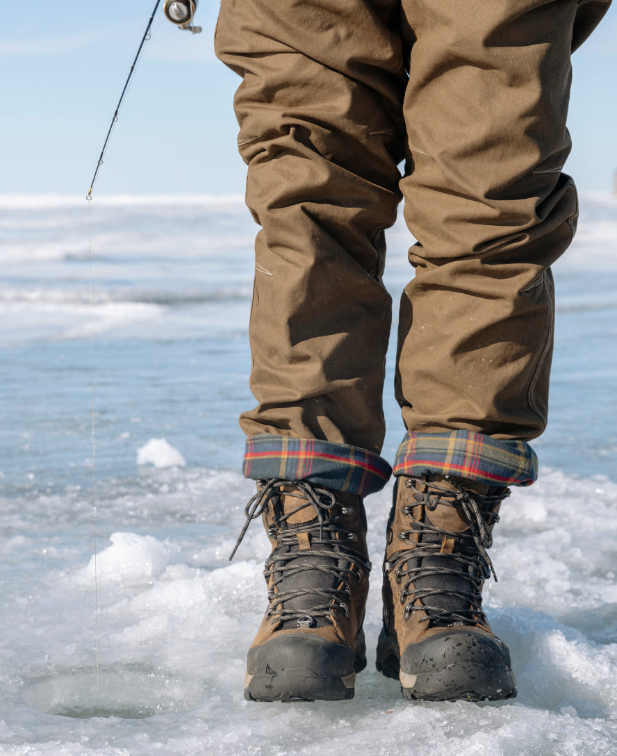 Keen Men's Revel IV High Polar Waterproof Boot | Magnet/Red Carpet