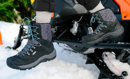 Keen Women's Revel IV High Polar Waterproof Boot | Black/North Atlantic