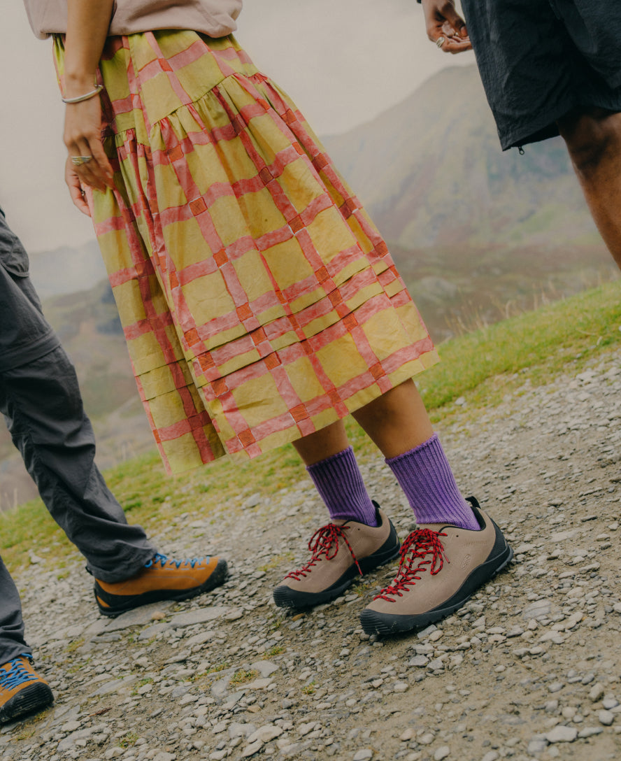 Keen Women's Jasper Sneaker | Brindle/Tillandsia Purple