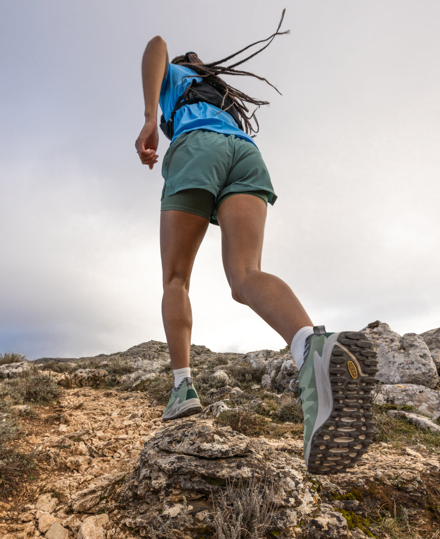 Keen Women's Zionic Waterproof Hiking Shoe | Desert Sage/Ember Glow