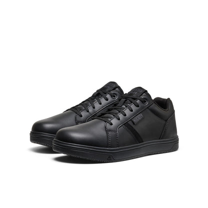 Keen Men's Kenton WTX Work Shoe (Soft Toe) | Black/Black