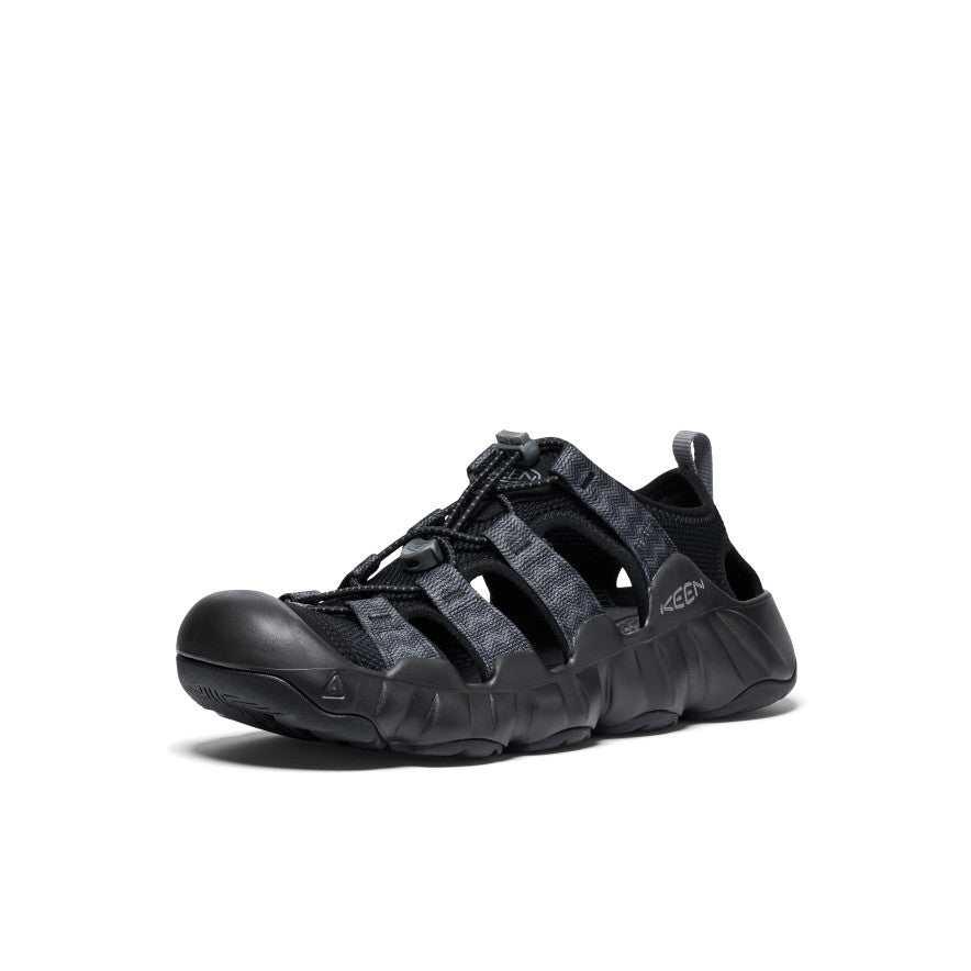 Keen Men's Hyperport H2 Sandal | Black/Steel Grey