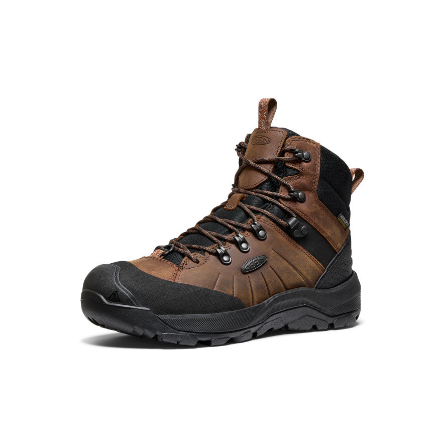 Keen Men's Revel IV Polar Waterproof Boot | Dark Earth/Caramel Cafe