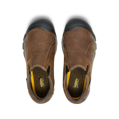 Keen Men's Brixen Waterproof Shoe Wide | Slate Black/Madder Brown