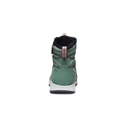 Keen Little Kids' Skua Waterproof Winter Boot | Dark Forest/Rose Elegance