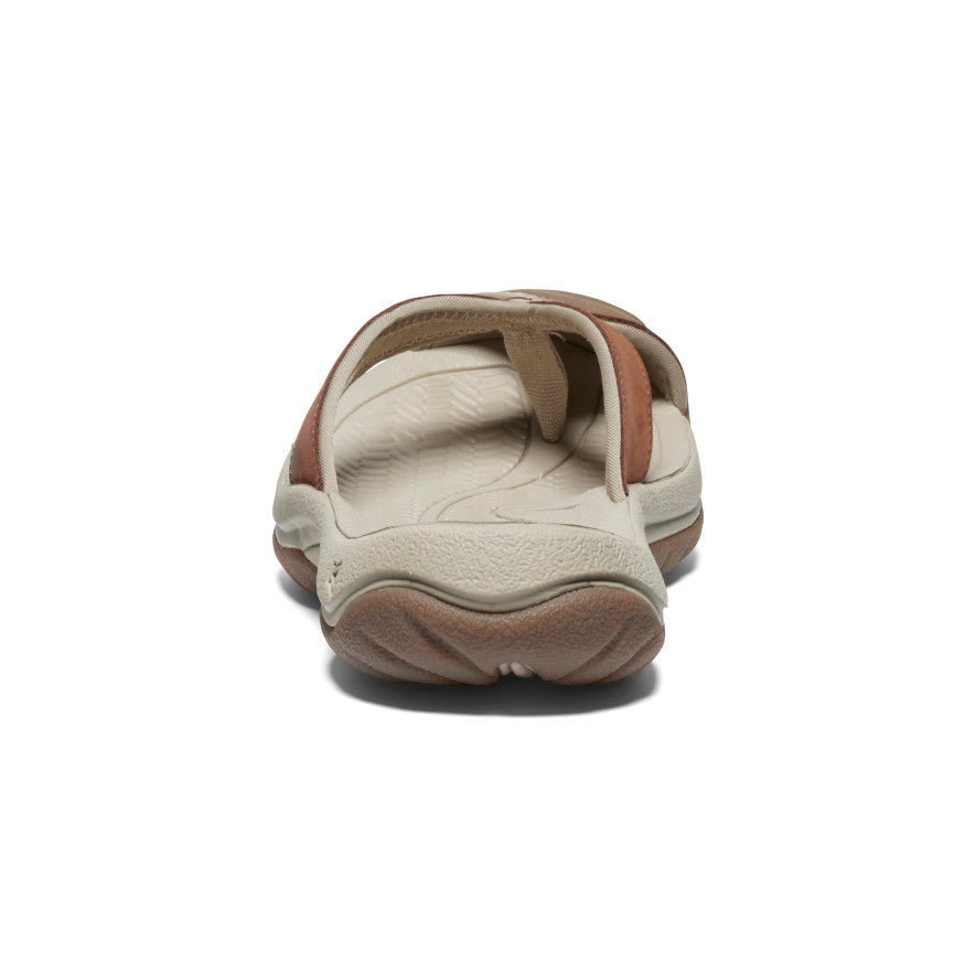 Keen Women's Waimea Leather Flip-Flop | Sorrel Horse/Plaza Taupe