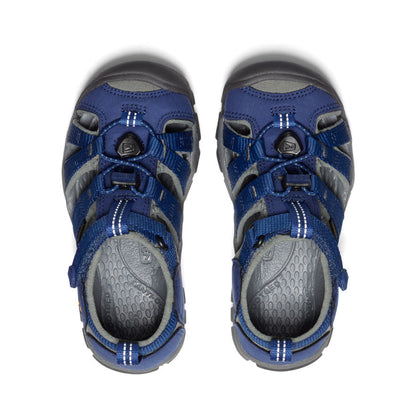 Keen Little Kids' Seacamp II CNX | Blue Depths/Gargoyle