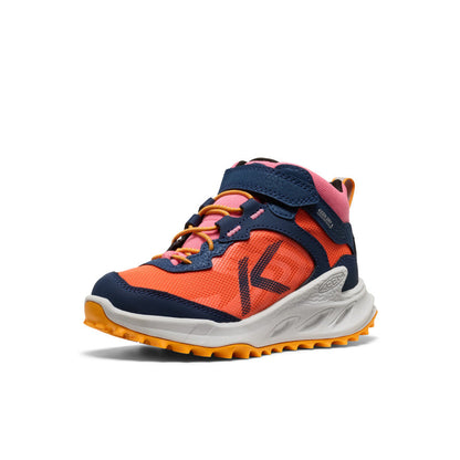 Keen Little Kids' Zionic Waterproof Hiker | Naval Academy/Nasturtium