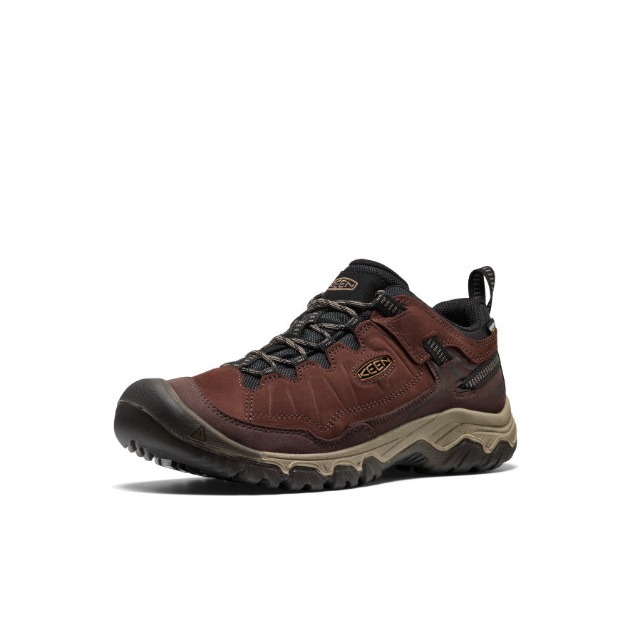 Keen Men's Targhee IV Waterproof Hiking Shoe | Java/Bison