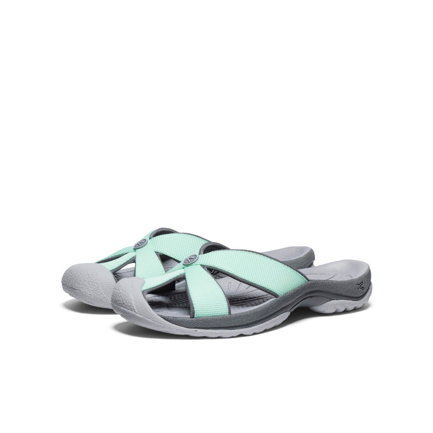 Keen Women's Bali Slide Sandal | Lichen/Steel Grey
