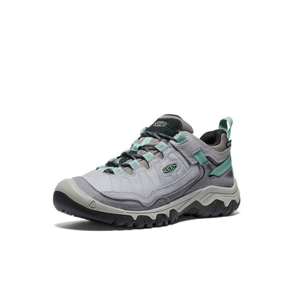 Keen Women's Targhee IV Wide Waterproof Hiking Shoe | Alloy/Granite Green