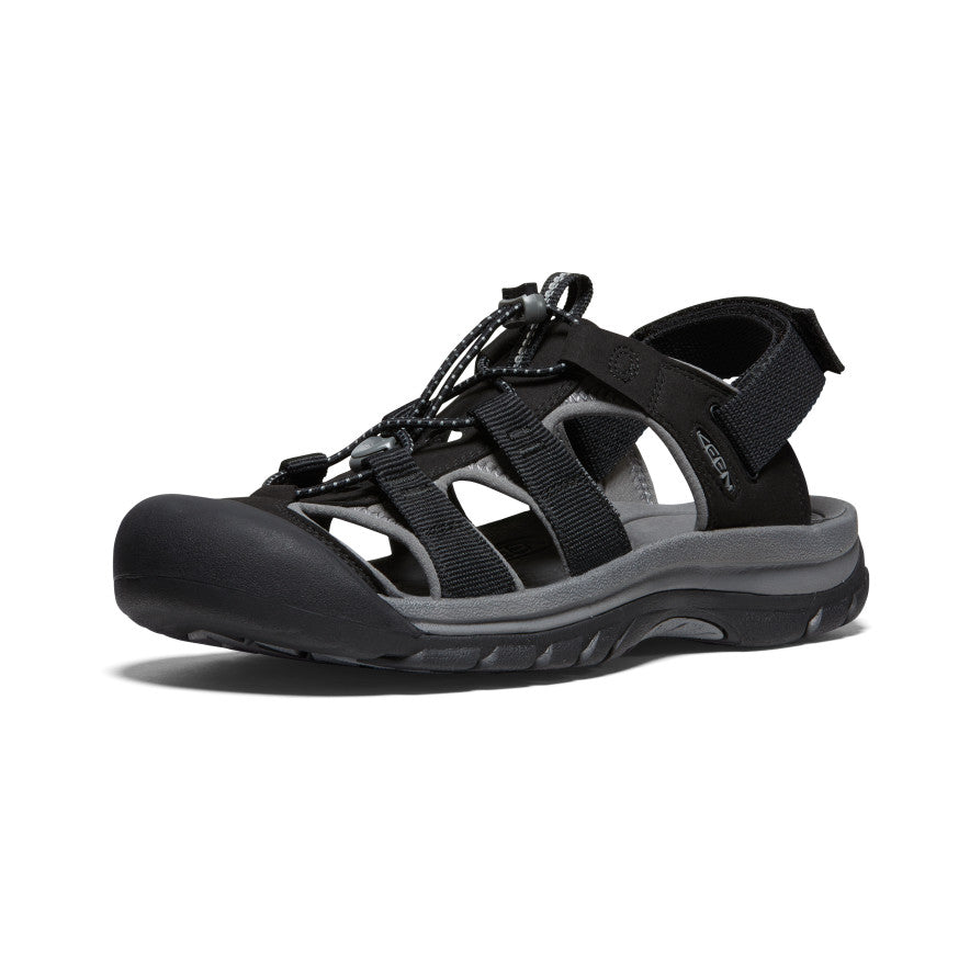 Keen Men's Rapids H2 Sandal | Black/Steel Grey