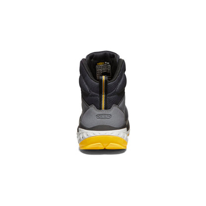  Men's Arvada Mid Work Sneaker (Carbon Toe) | Black/Keen Yellow