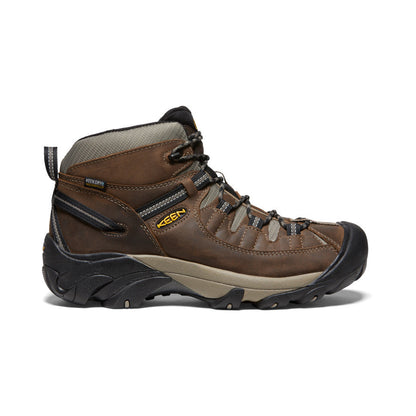 Keen Men's Targhee II Mid Waterproof Hiking Boots | Shitake/Brindle