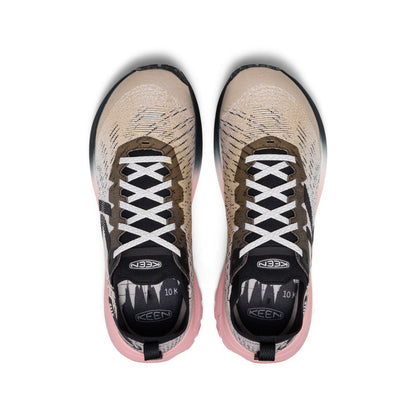 Keen Men's Seek Trail Running Shoe | Black/Sunset Sand