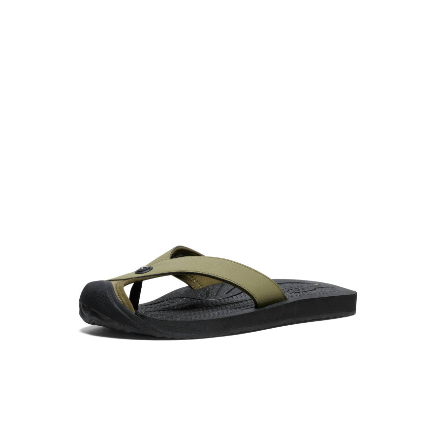 Keen Men's Barbados Flip-Flop | Martini Olive/Black