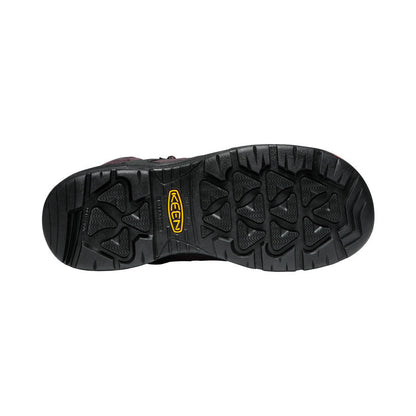 Keen Men's Dover 8" Waterproof Boot (Carbon Toe) | Dark Earth/Black