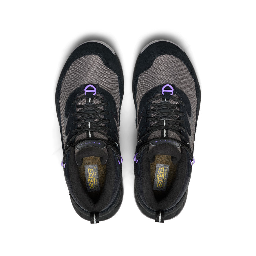 Keen Women's Hightrail Polar Waterproof Hiking Boot | Black/Aster Purple