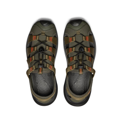 Keen Men's Seanik H2 Sandal | Forest Night/Dark Olive