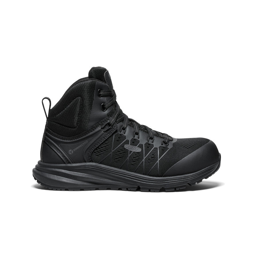 Keen Women's Vista Energy Mid ESD (Carbon Toe) | Black/Black
