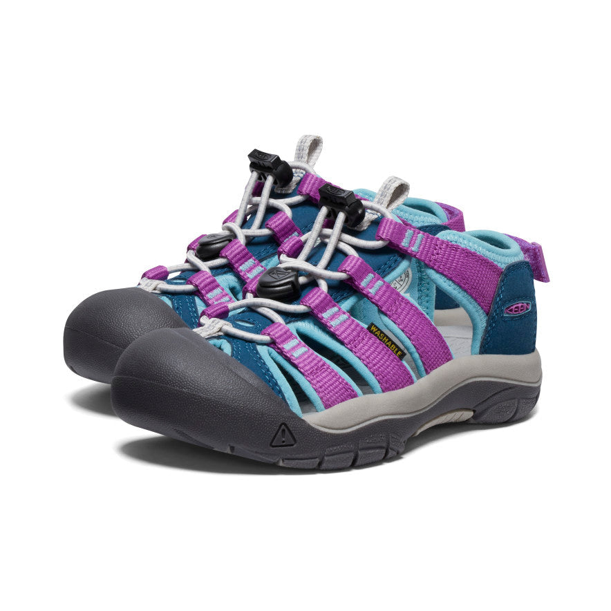 Keen Little Kids' Newport Boundless Sandal | Legion Blue/Willowherb