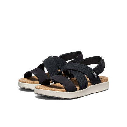 Keen Women's Elle Criss Cross Sandal | Black/Birch