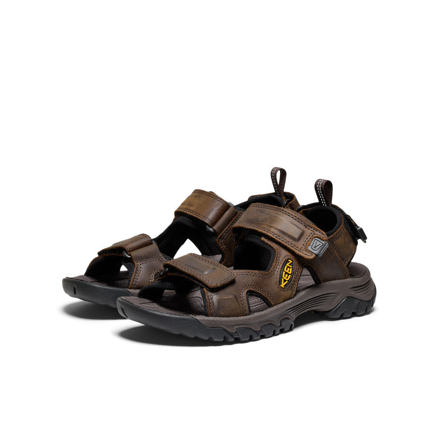 Keen Men's Targhee III Open Toe Sandal | Bison/Mulch