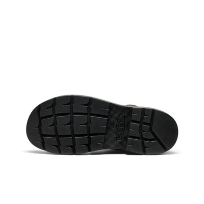 Keen Men's Liberty 8" Waterproof 90° Heel Boot (Carbon Toe) | Coffee Bean/Black