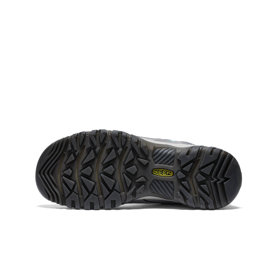 Keen Women's Targhee IV Wide Waterproof Hiking Shoe | Alloy/Granite Green